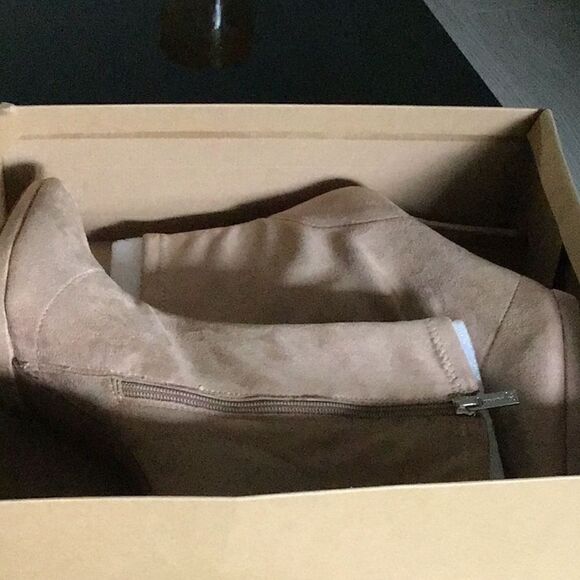 NEW Jessica Simpson pointed toe booties beige 9 - Picture 6 of 7